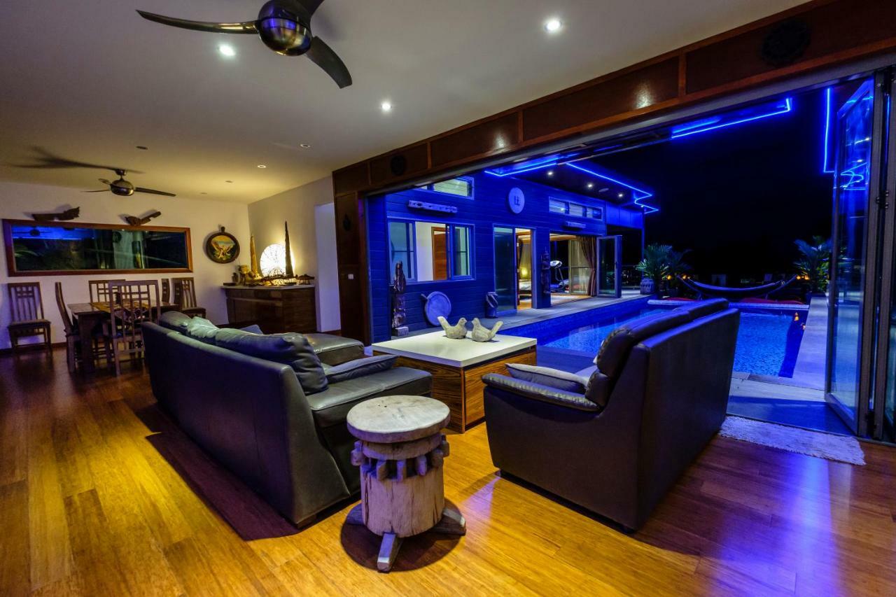 Stunning Villa With Ocean Views And Free Car Lamai Beach  Luaran gambar