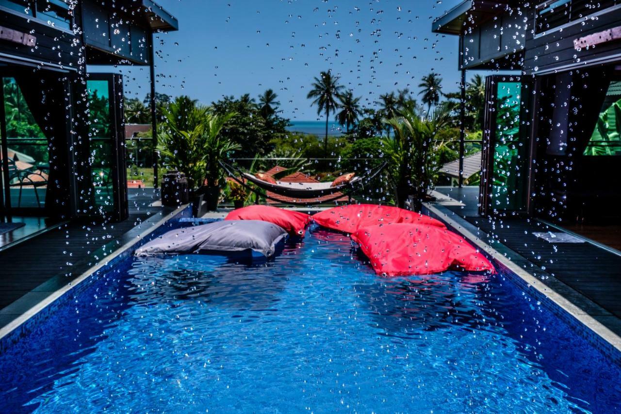 Stunning Villa With Ocean Views And Free Car Lamai Beach  Luaran gambar