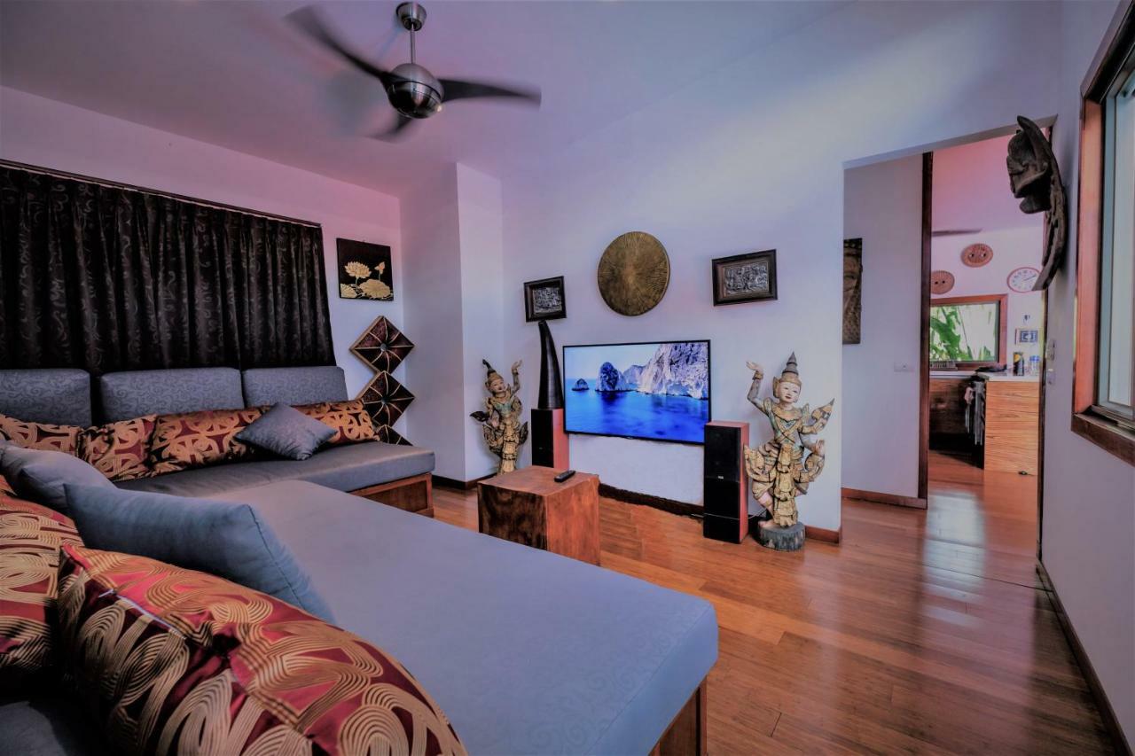 Stunning Villa With Ocean Views And Free Car Lamai Beach  Luaran gambar
