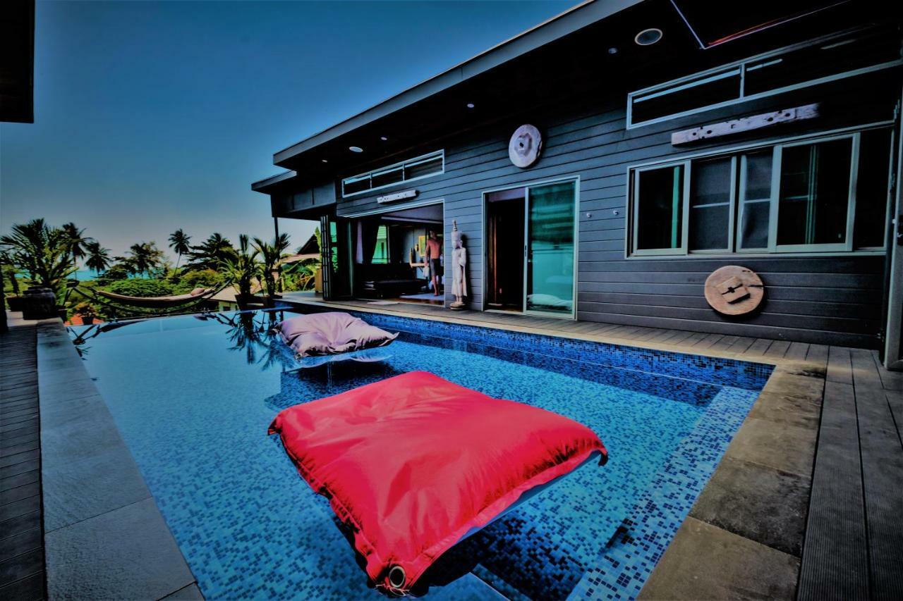 Stunning Villa With Ocean Views And Free Car Lamai Beach  Luaran gambar