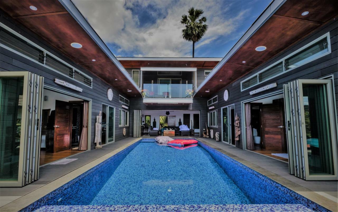 Stunning Villa With Ocean Views And Free Car Lamai Beach  Luaran gambar