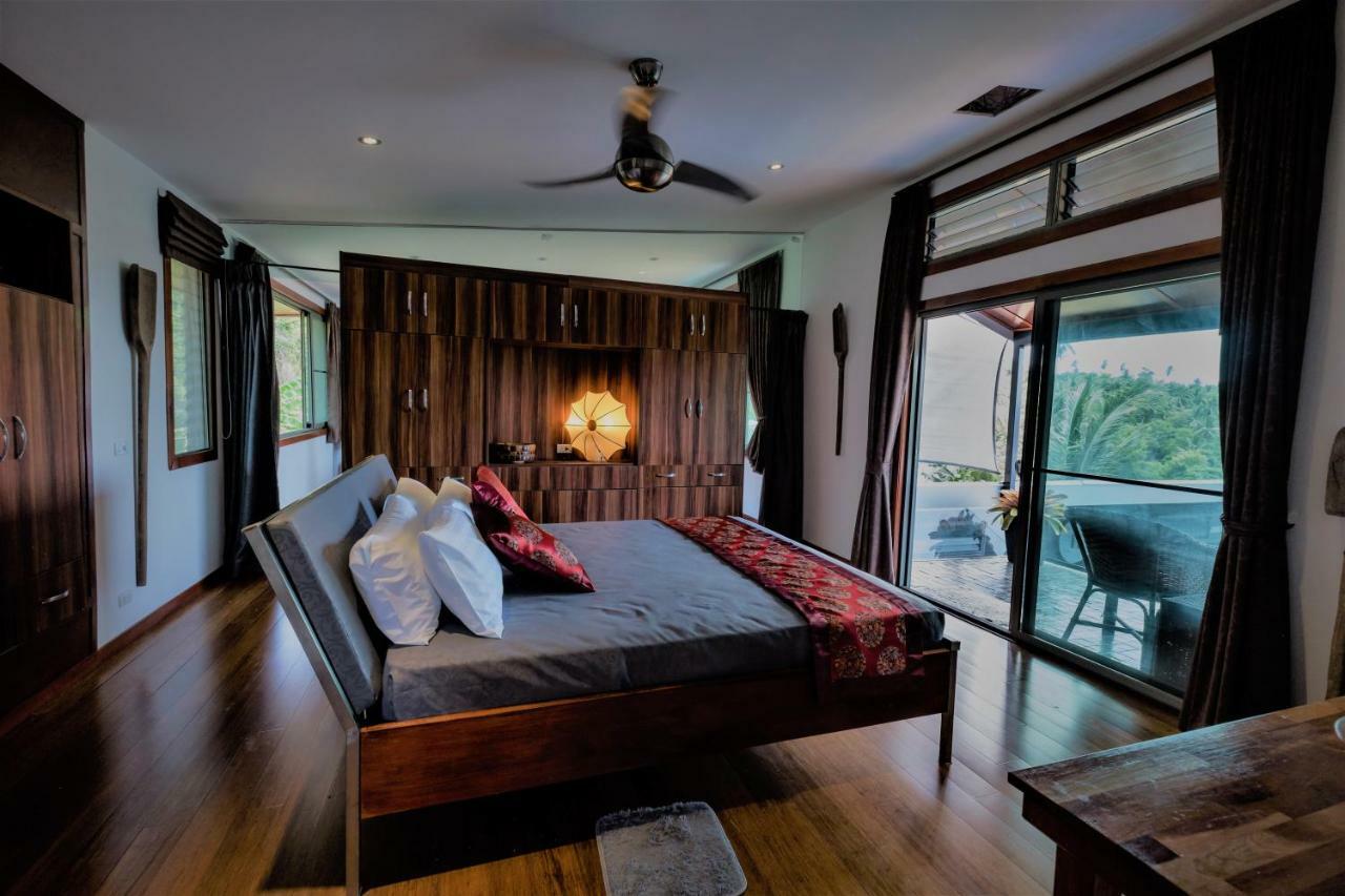 Stunning Villa With Ocean Views And Free Car Lamai Beach  Luaran gambar